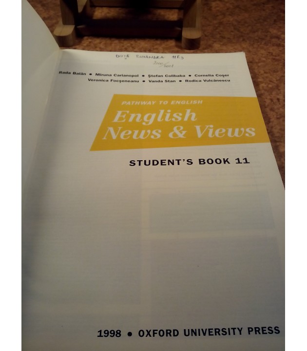Rasa Balan - Pathway to english english news & views student`s book 11