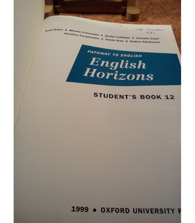 Rada balan - Pathway to english english horizons  student`s book 12