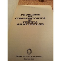 I. Tomescu - Probleme de combinatorica si teoria grafurilor
