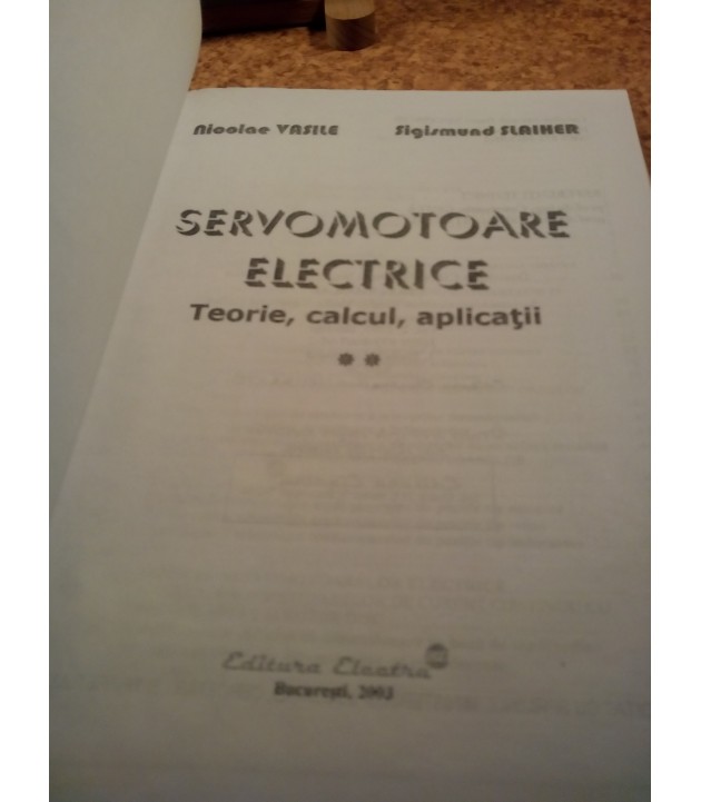 Nicolae Vasile - Servomotoare electrice vol. II