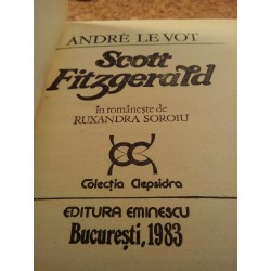 Andre Le Vot - Scott Fitzgerald
