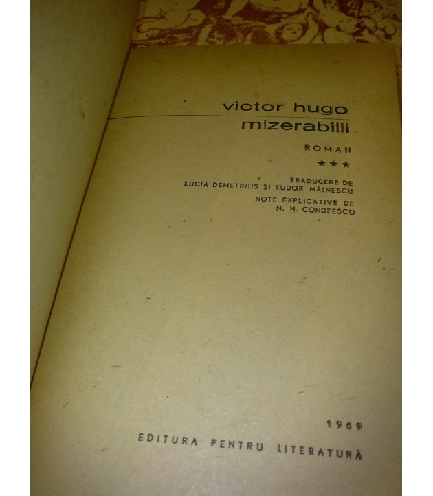 Victor Hugo - Mizerabilii vol. III