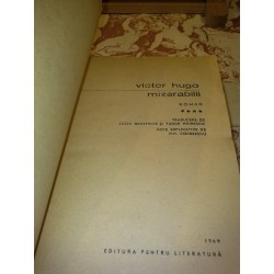 Victor Hugo - Mizerabilii vol. IV