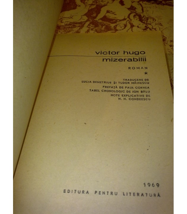 Victor Hugo - Mizerabilii vol. I
