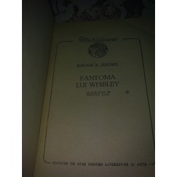Jerome K. Jerome - Fantoma lui Whibley