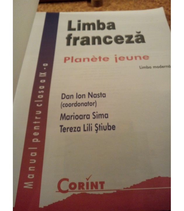 Dan Ion Nasta - Limba Franceza manual pentru clasa a IX a