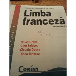 Doina Groza - Limba franceza LM2 manual pentru clasa a X a