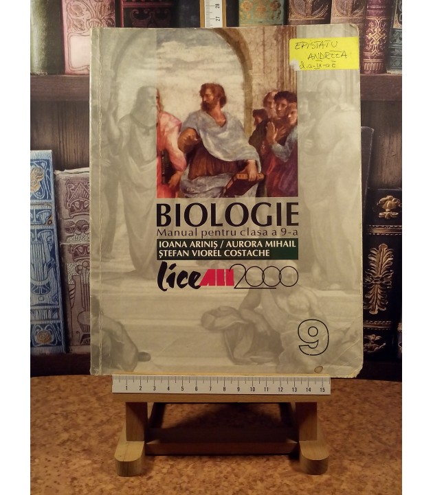 Ioana Arinis - Biologie manual pentru clasa a 9 a