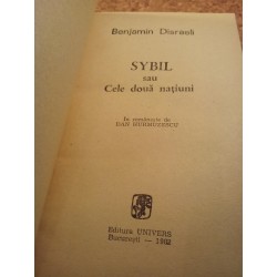 Benjamin Disraeli - Sybil