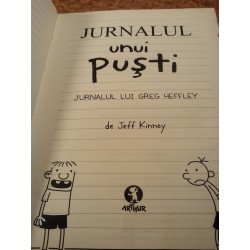 Jeff Kinney - Jurnalul unui pusti. Jurnalul lui Greg Heffley