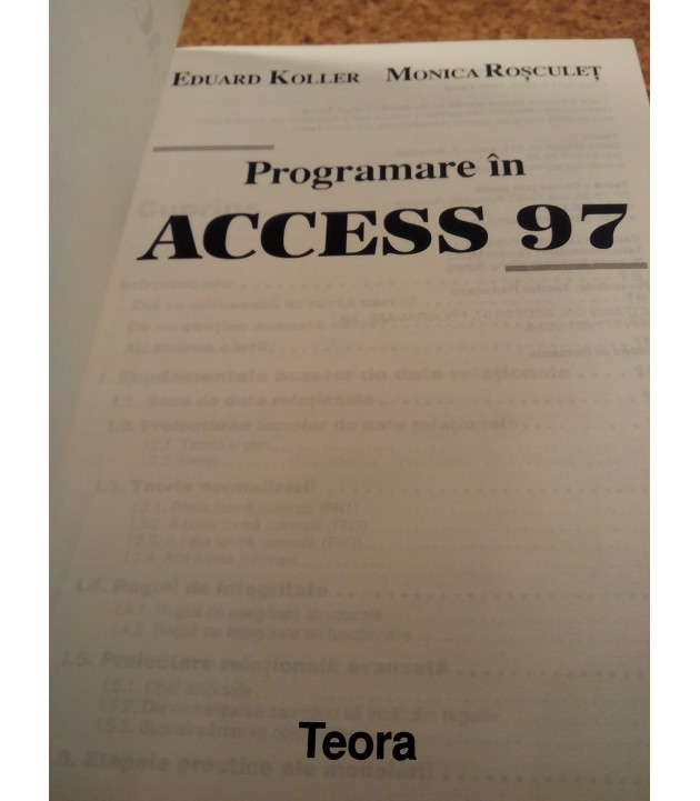 Eduard Koller - Programare in access 97