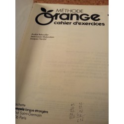 A. Reboullet - Methode Orange 1 cahier d'exercices