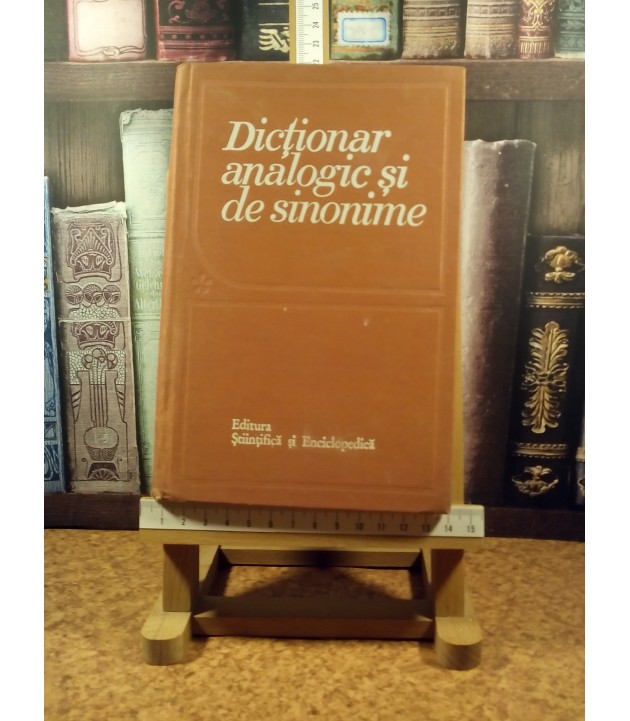 Dictionar analogic de sinonime al limbii romane