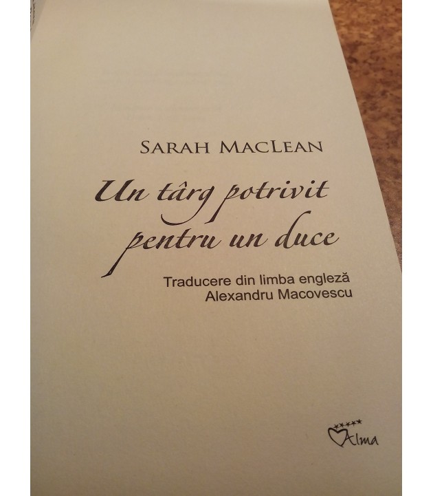 Sarah Maclean - Un targ potrivit pentru un duce