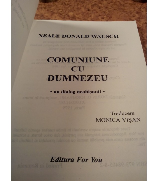 Neale Donald Walsch - Comuniune cu Dumnezeu - Un dialog neobisnuit