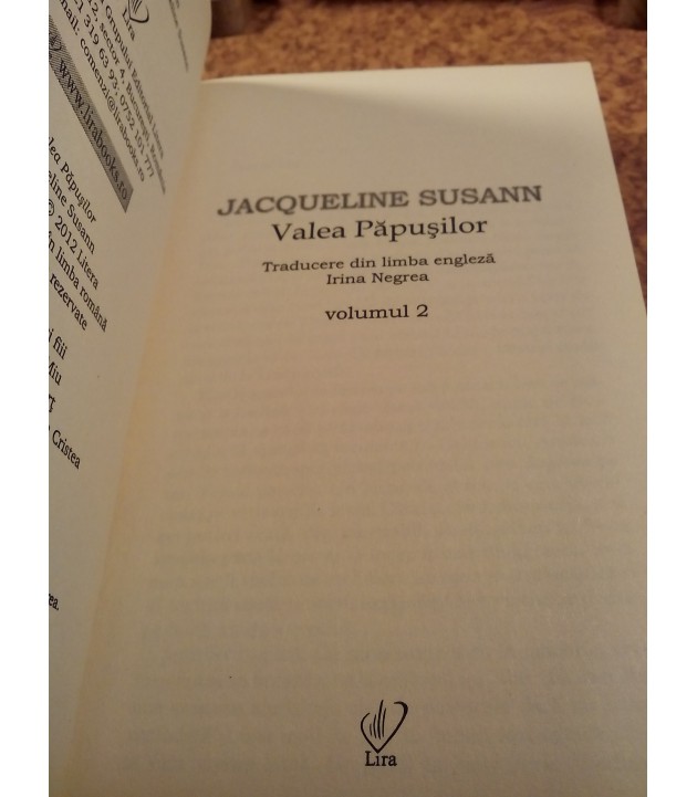 Jacqueline Susann - Valea Papusilor vol. II