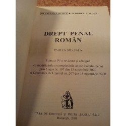 Octavian Loghin - Drept penal roman Partea speciala