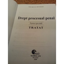 Ion Neagu - Drept procesual penal Partea speciala Tratat