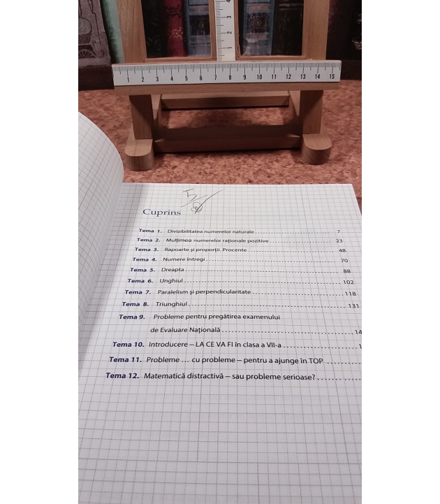 Marius Perianu - Matematica caiet pentru vacanta de vara clasa a VI a