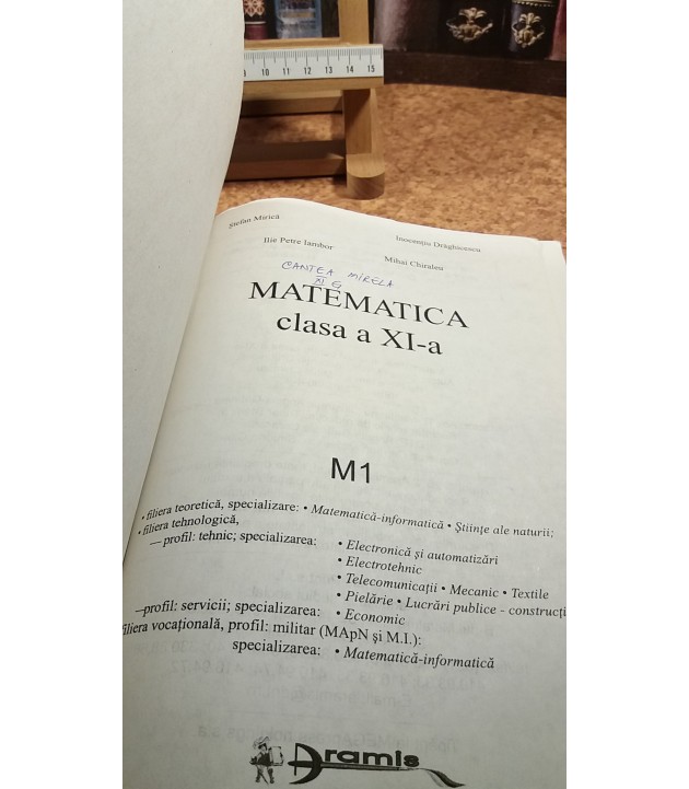 Stefan Mirica - Matematica manual pentru clasa a XI a