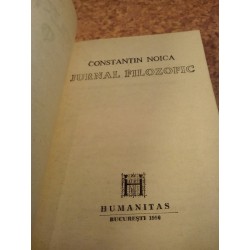 Constantin Noica  – Jurnal filozofic
