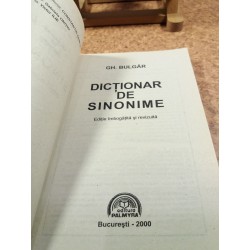 Gh. Bulgar - Dictionar de sinonime