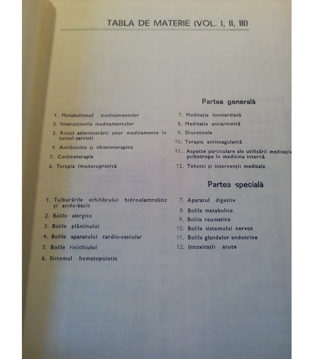 R. Paun - Terapeutica medicala vol. III
