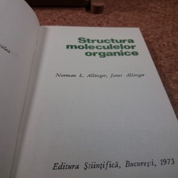 N. L. Allinger - Structura moleculelor organice