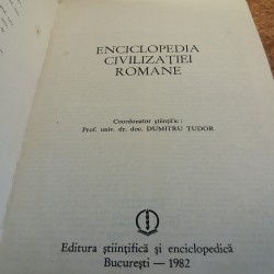 Dumitru Tudor - Enciclopediei civilizatiei romane