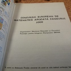 Concursul european de matematica aplicata cangurul 2005