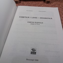 Anca Serban - Limba romana caietul elevului pentru clasa a VI a