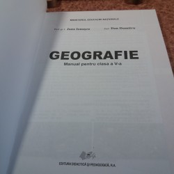 Jana Ionascu - Geografie manual pentru clasa a V a