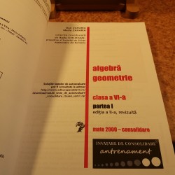 Dan Zaharia - Mate2000+ consolidare Matematica algebra, geometrie clasa 6 Partea I