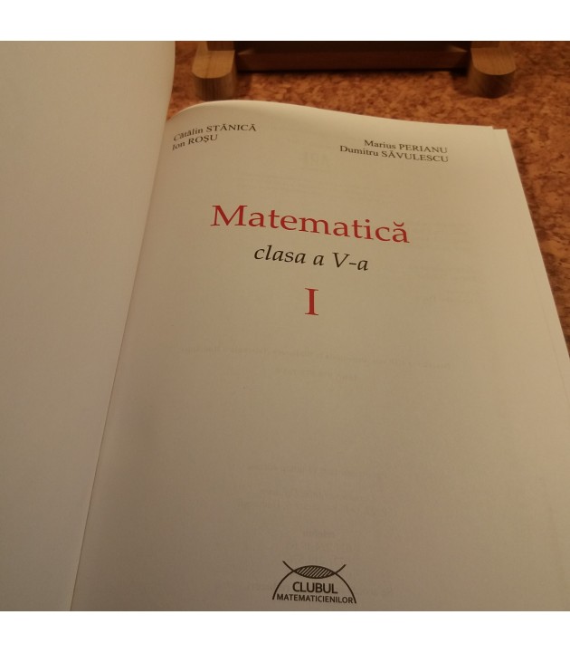 Catalin Stanica - Matematica pentru clasa a V a I
