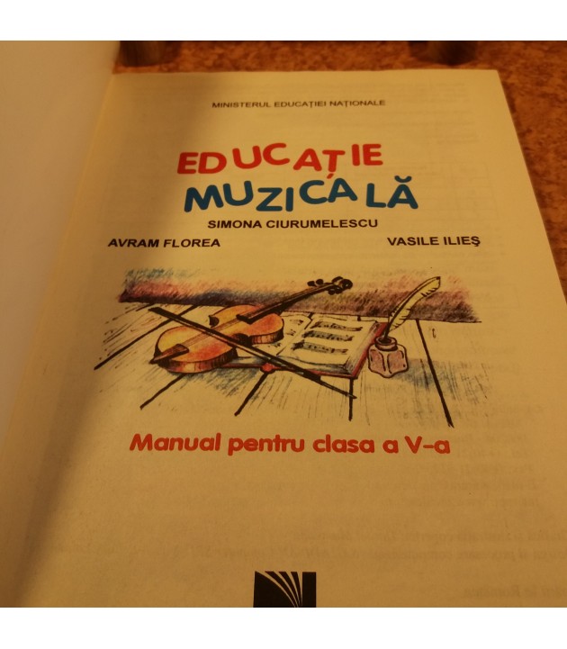 Simona Ciurumelescu - Educatie muzicala manual pentru clasa a V a