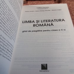 Cristian Ciocaniu - Limba si literatura romana clasa 10 Ghid de pregatire