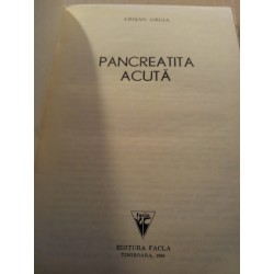 Gruia Crisan - Pancreatita acuta