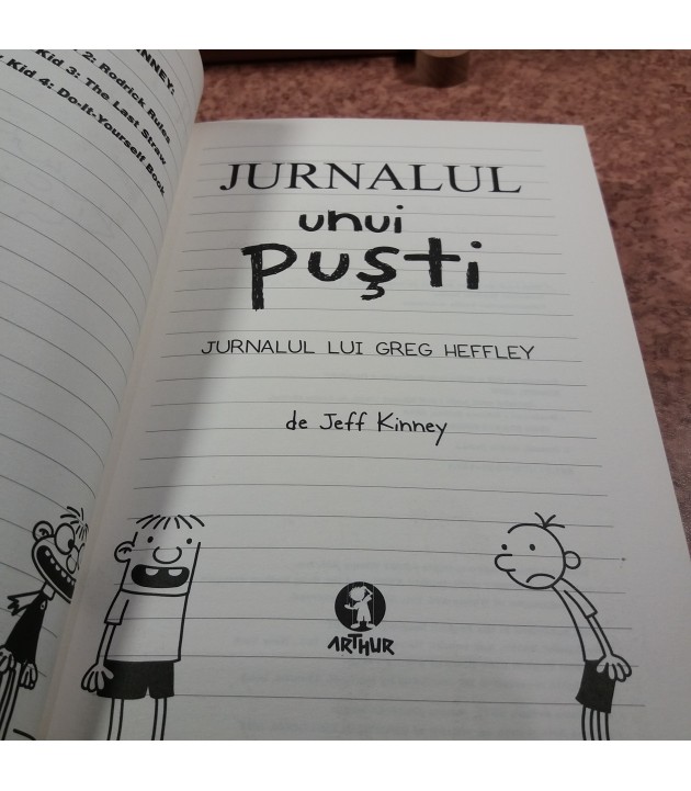 Jeff Kinney - Jurnalul unui pusti Un roman in benzi desenate