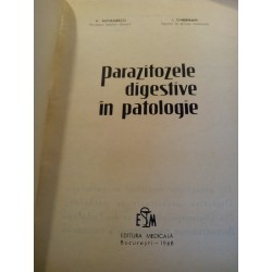 V. Nitzulescu - Parazitozele digestive in patologie