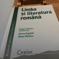 Eugen Simion - Limba si literatura romana manual pentru clasa a X a