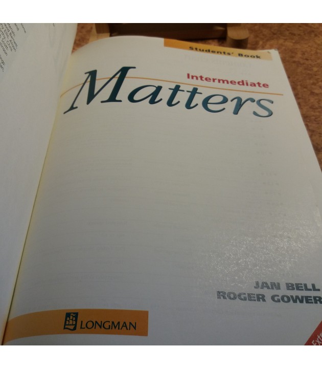 Jan Bell - Matters Intermediate Student's book