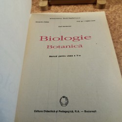Alexandru Dabija - Biologie manual pentru clasa a V a