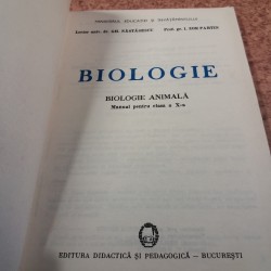 Gh. Nastasescu - Biologie manual pentru clasa a X a