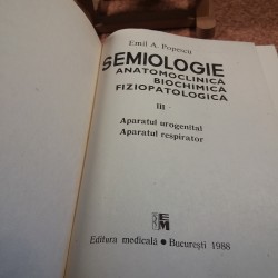 Emil A. Popescu - Semiologie anatomoclinica Biochimica Fiziopatologica