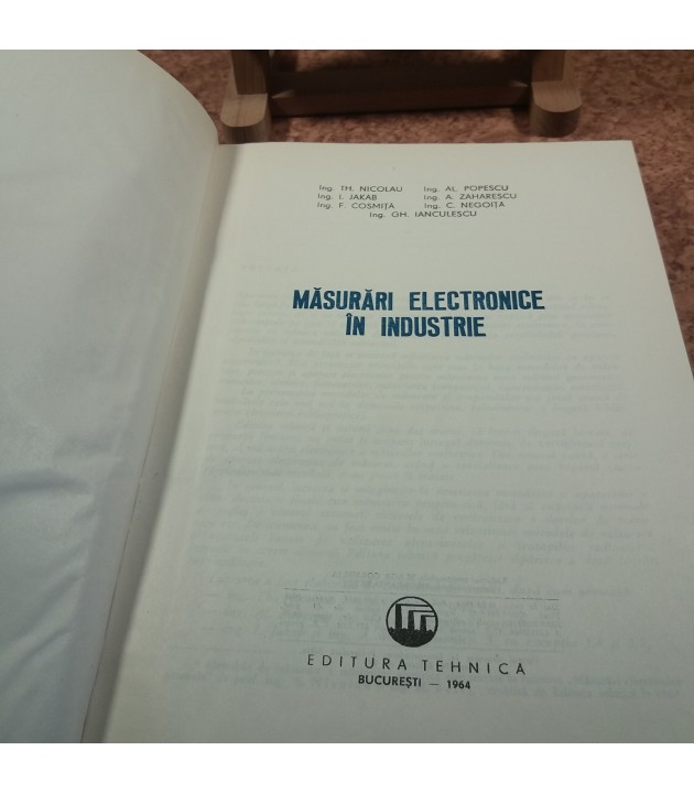 Th. Nicolau - Masurari electronice in industrie