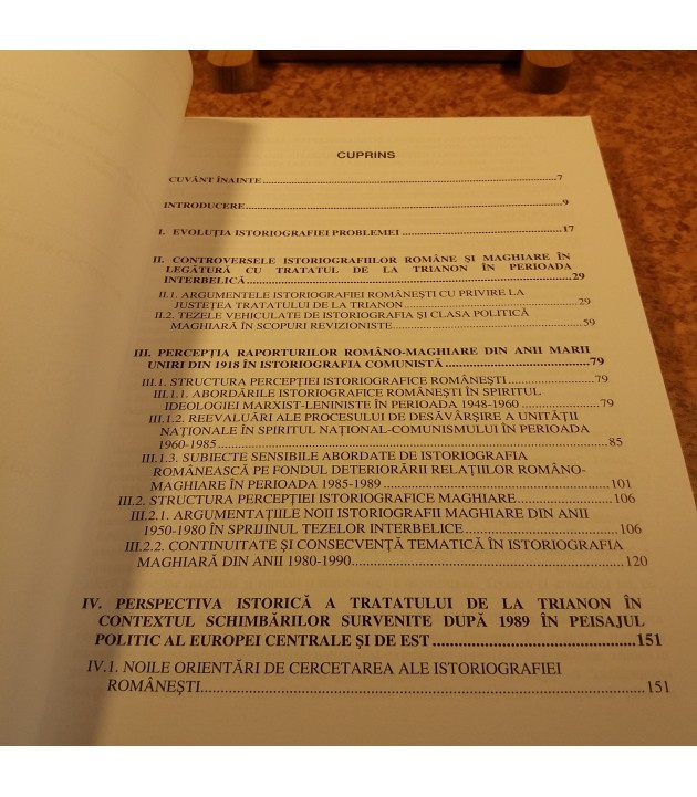 Polgar Istvan Jozsef - Tratatul de Trianon: impactul asupra istoriografiei romane si maghiare: 1920-2010