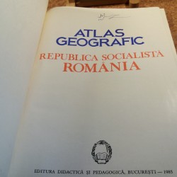 Atlas geografic RSR