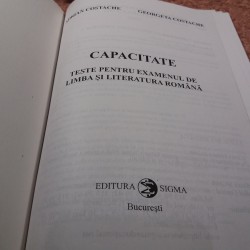 Adrian Costache - Capacitate Teste de limba si literatura romana