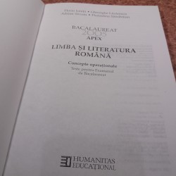 Florin Ionita - Limba si literatura romana concepte operationale Teste pentru Examenul National de bacalaureat