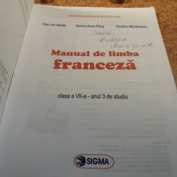 Dan Ion Nasta - Limba Franceza clasa a VII-a mon livre de francais